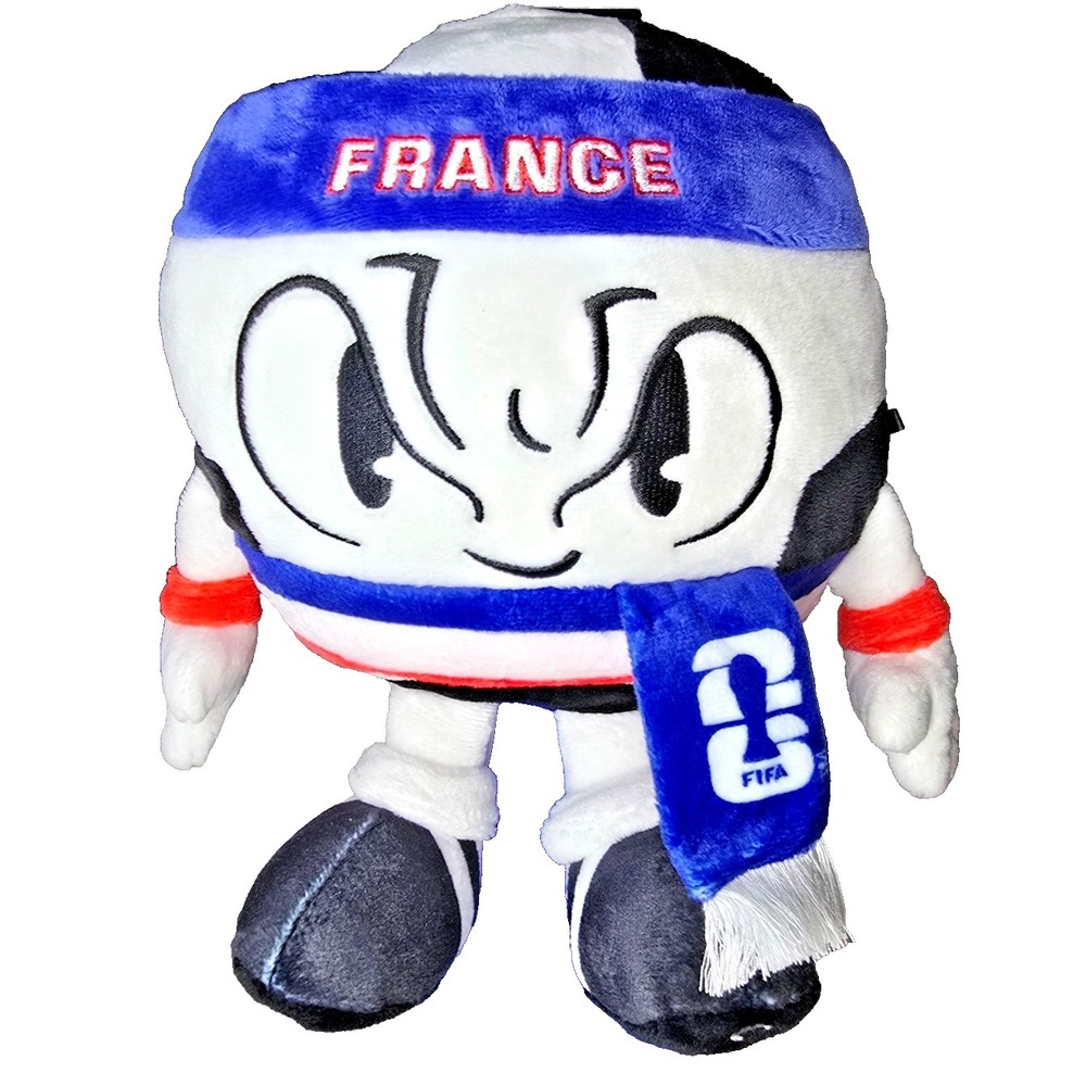 FIFA World Cup 2026 France Fan Plush NWT Official Licensed Collector Soccer